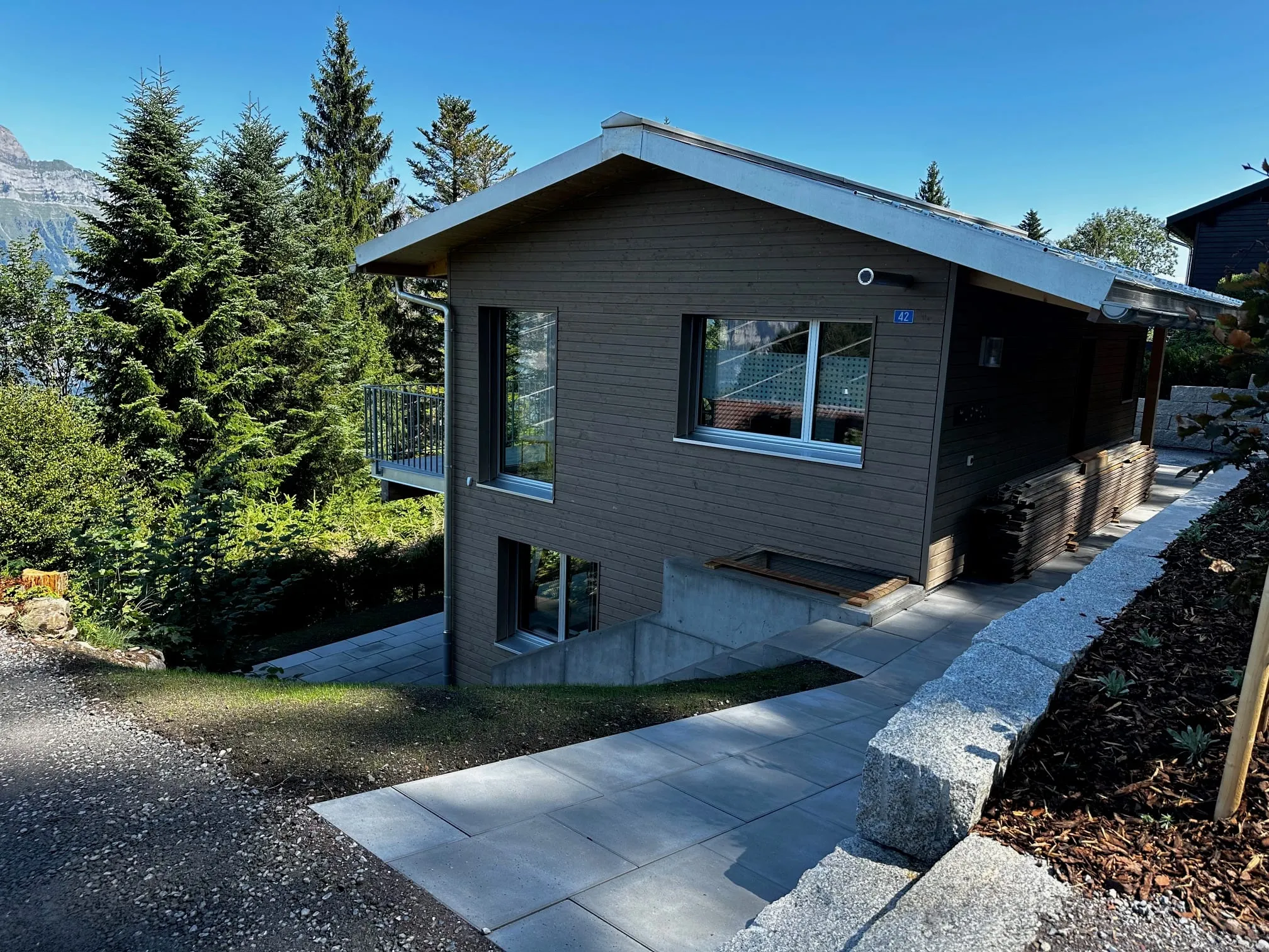 Neubau Ferienhaus, Bild 1